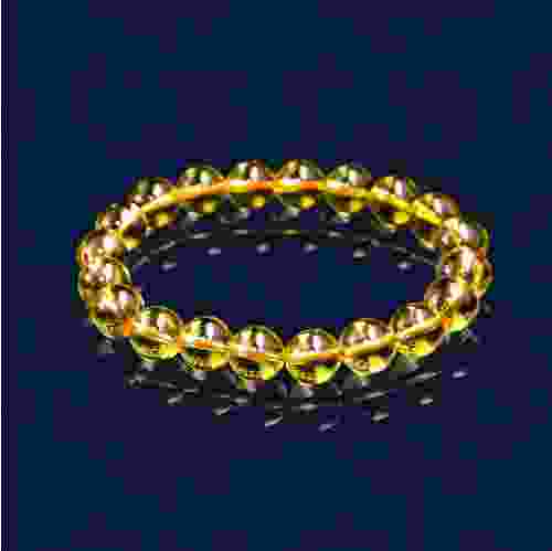 natural citrine gemstone beads bracelets online price