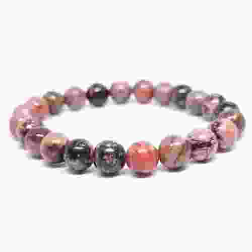 Rhodonite Beads Bracelet