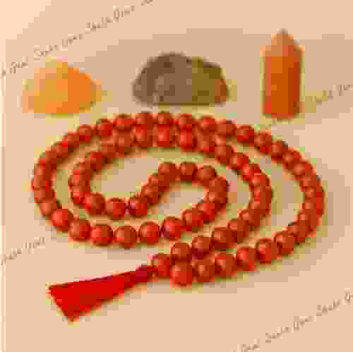Red Coral, Moonga Beads Mala
