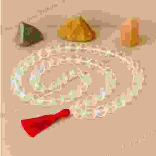 Shubh Gems Sphatik Crystal Diamond-Cut Mala
