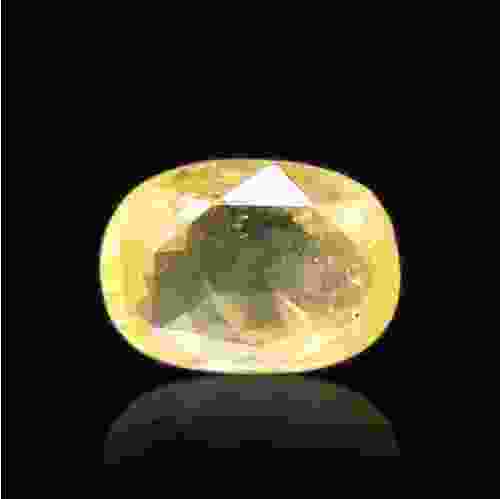 Yellow Sapphire (Pukhraj) - 7.35 Carat (8.16 Ratti)