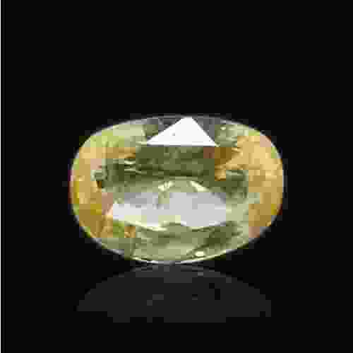 Yellow Sapphire (Pukhraj) Ceylon  - 4.48 Carat (5.00 Ratti)