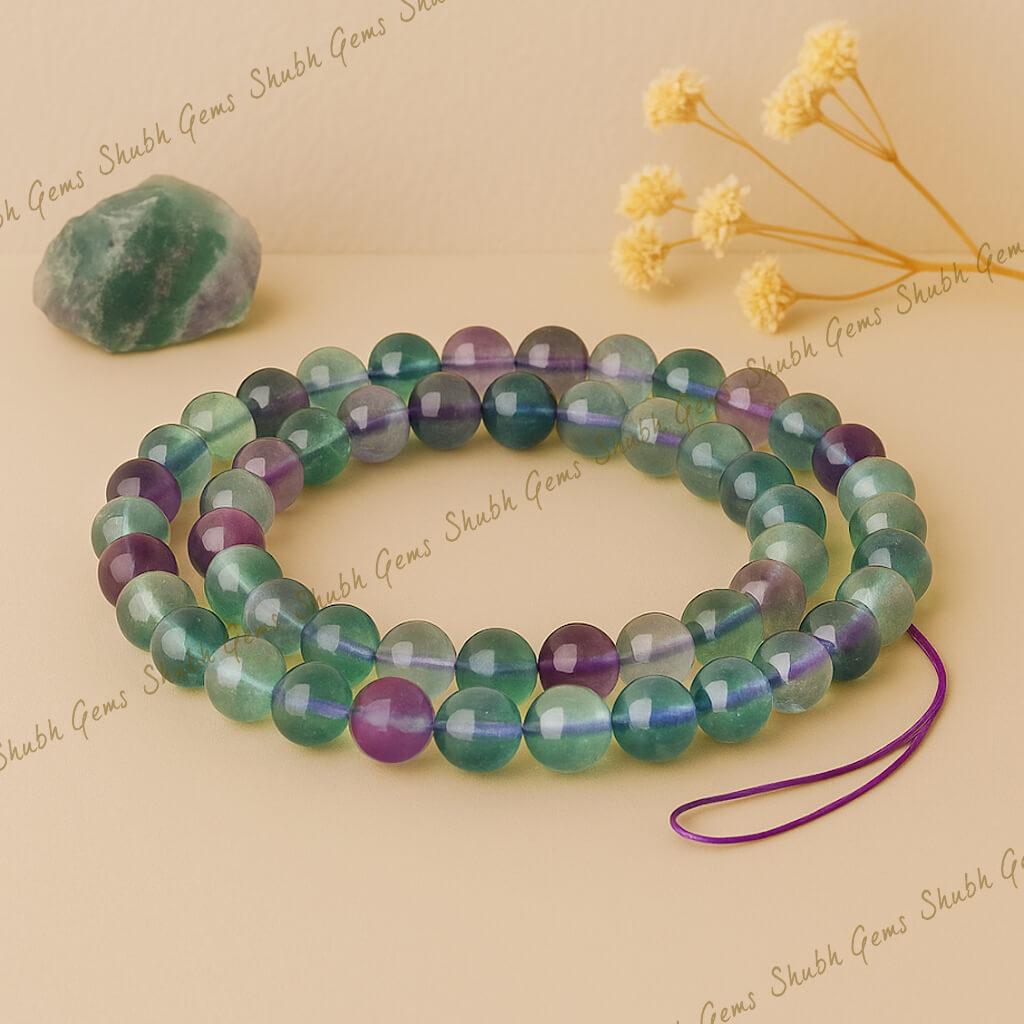 Fluorite Beads Strand