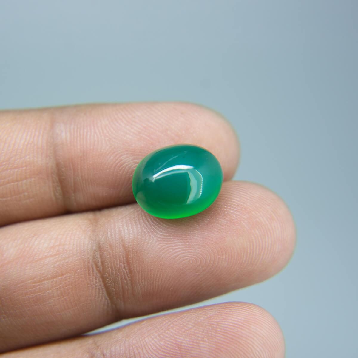Green Onyx (Hakik) - 7.56 Carat