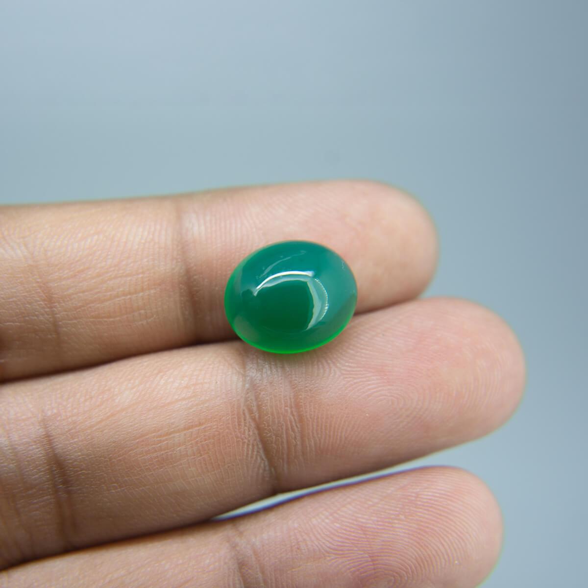 Green Onyx (Hakik) - 9.12 Carat