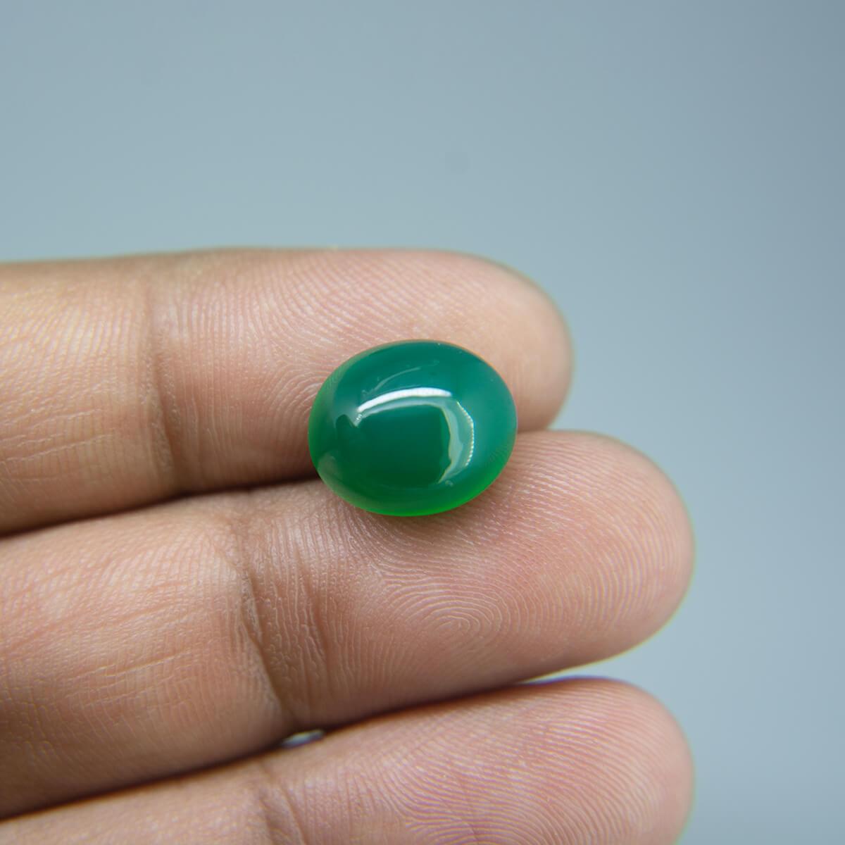 Green Onyx (Hakik) - 8.19 Carat