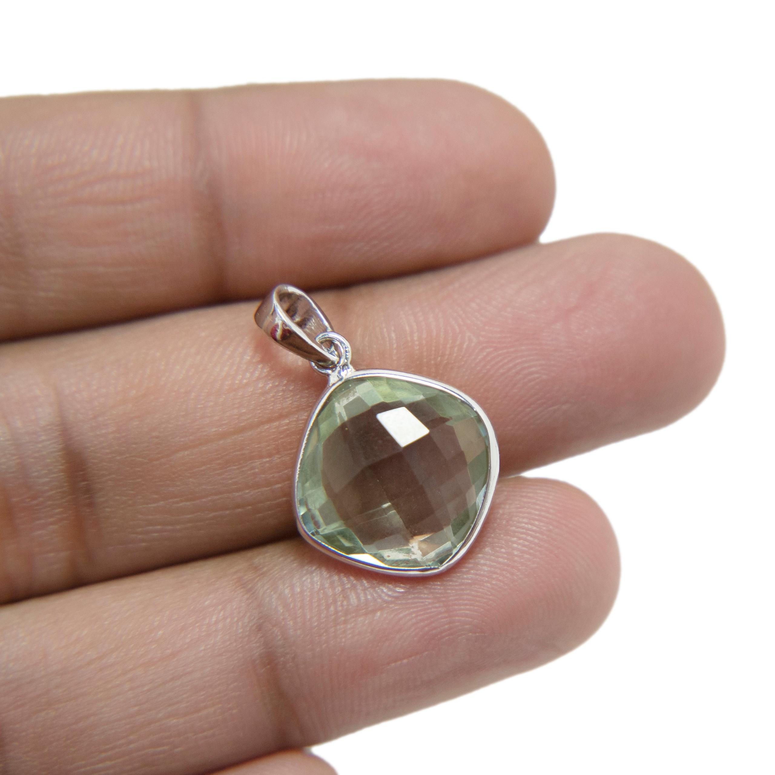 Mint Quartz Pendant