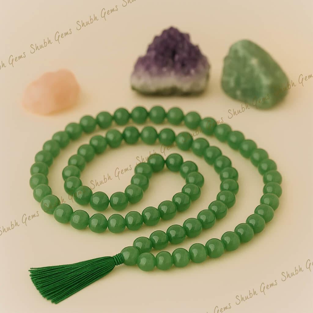 Green Aventurine Beads Mala