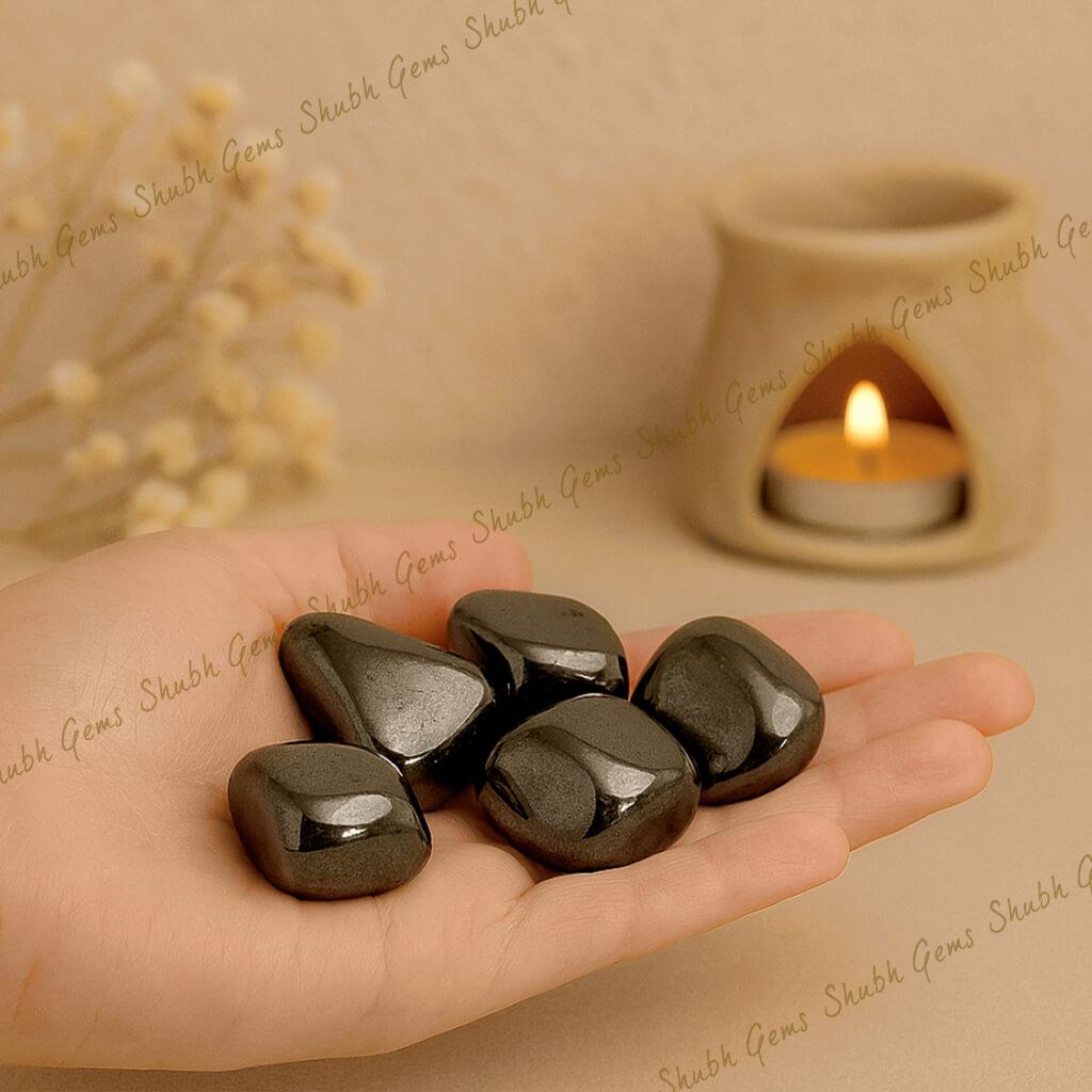 Hematite Crystal Tumbles (5 Pcs)