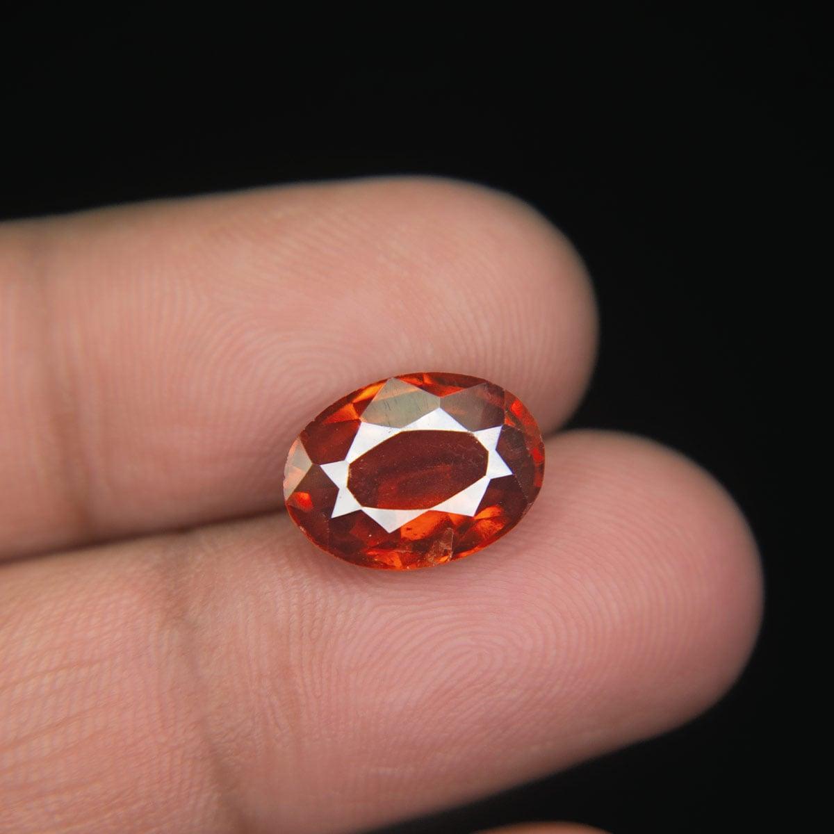 Hessonite - 6.18 Carat