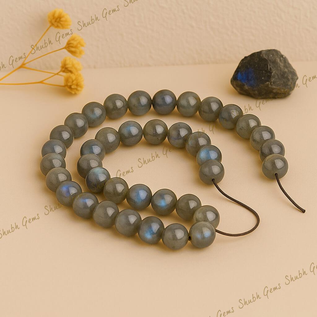Labradorite Beads Mala