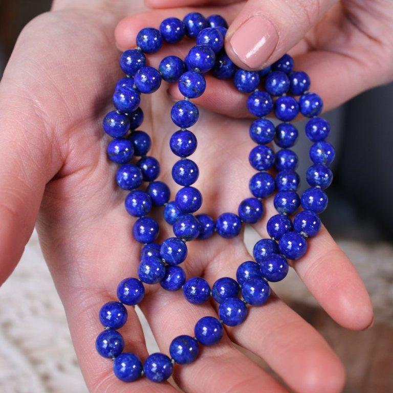 Lapis Lazuli Tasbih Beads Mala