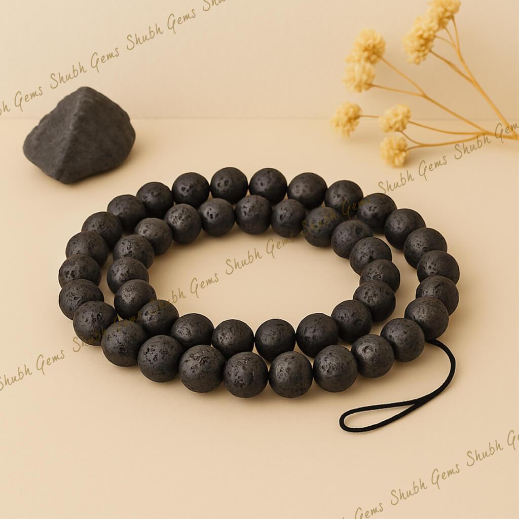 Lava Beads Strand