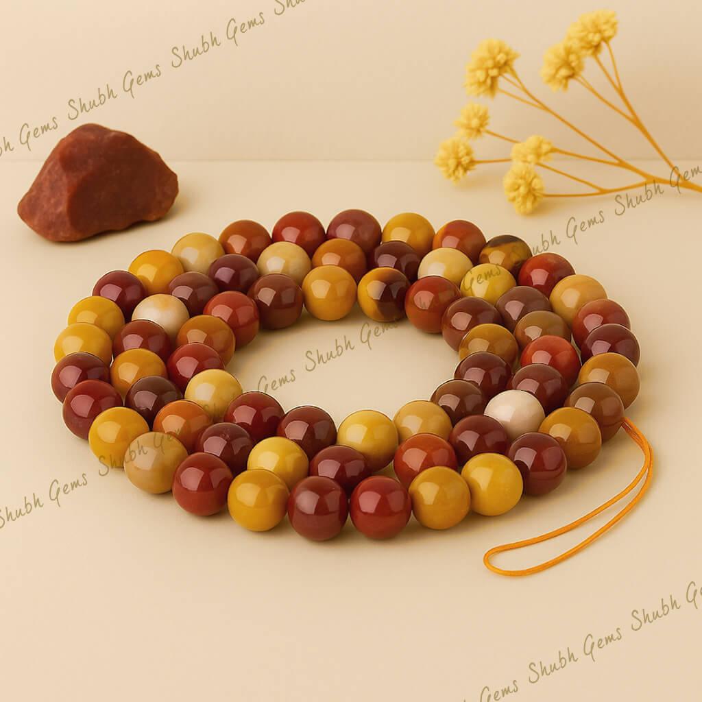 Mookaite Beads Strand