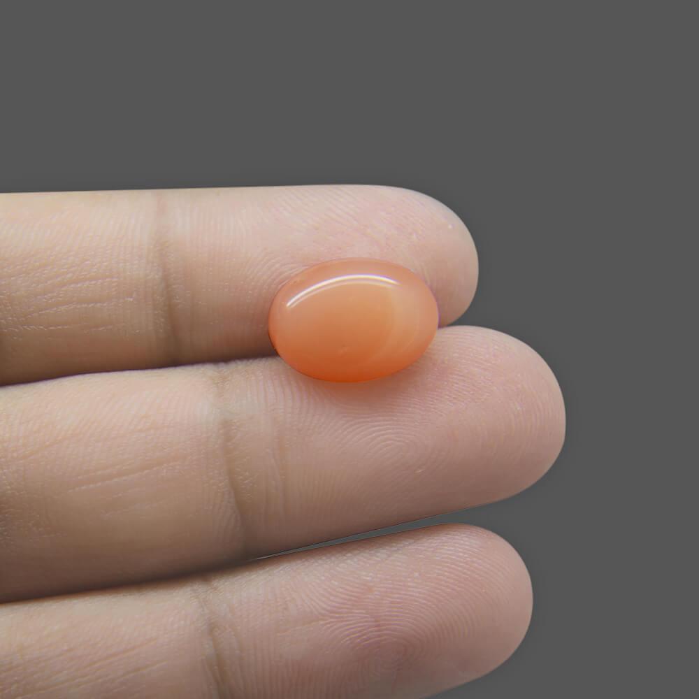 Peach Moonstone - 6.72 Carat