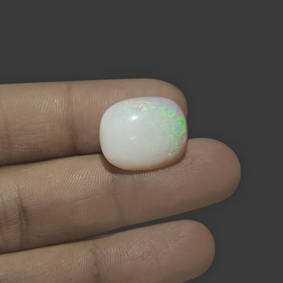 White Opal With Fire - 14.15 Carat