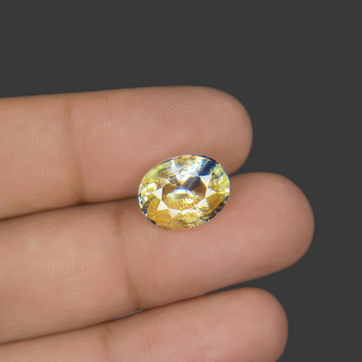 Pitambari (Bi-Color Sapphire) - 8.36 Carat