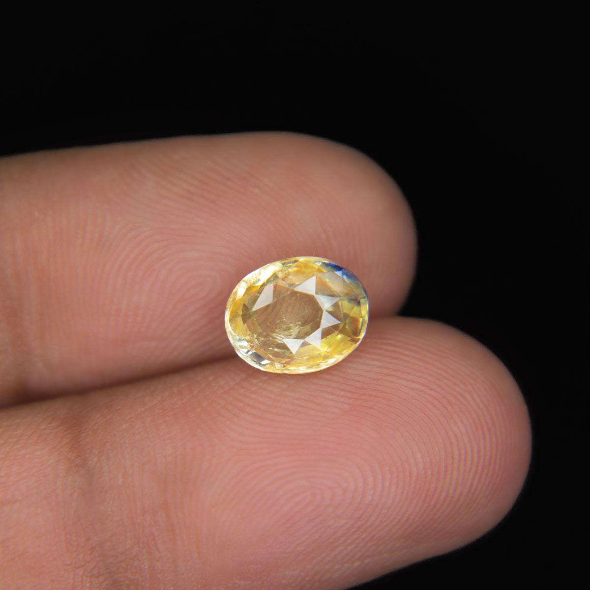 Pitambari Sapphire - 3.17 Carat