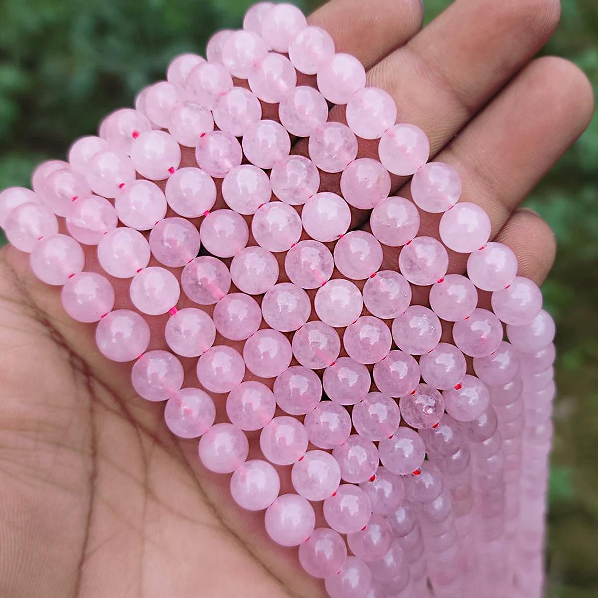 Rose Quartz Beads String