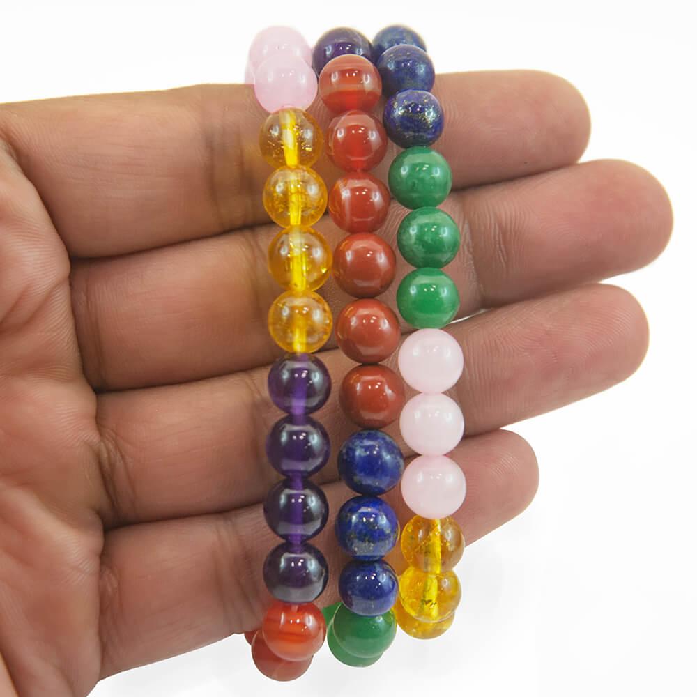 Seven Chakra Healing Bracelet