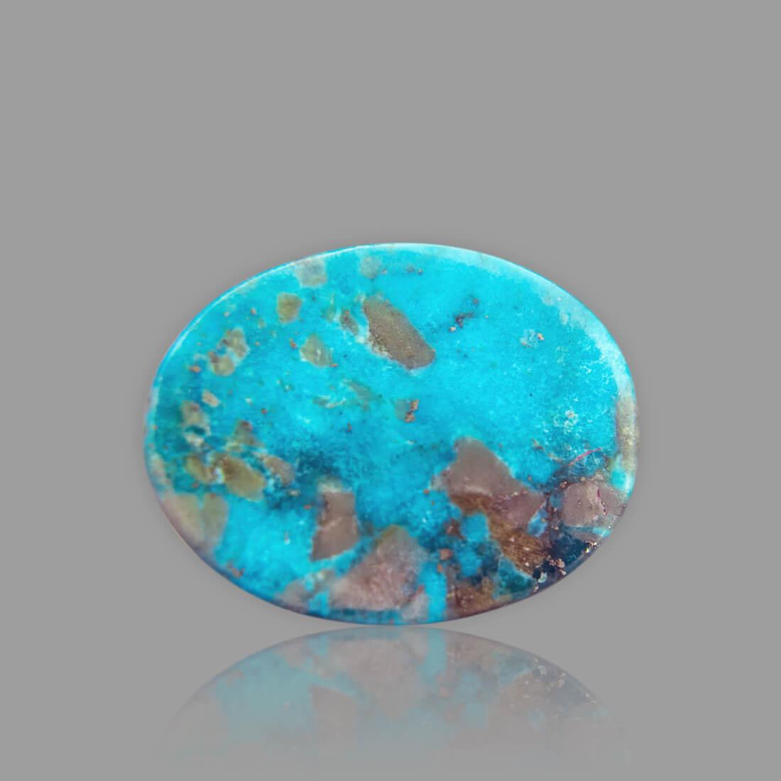 Buy Natural 21.32 Carat Turquoise (Firoza) online in India | Shubh
