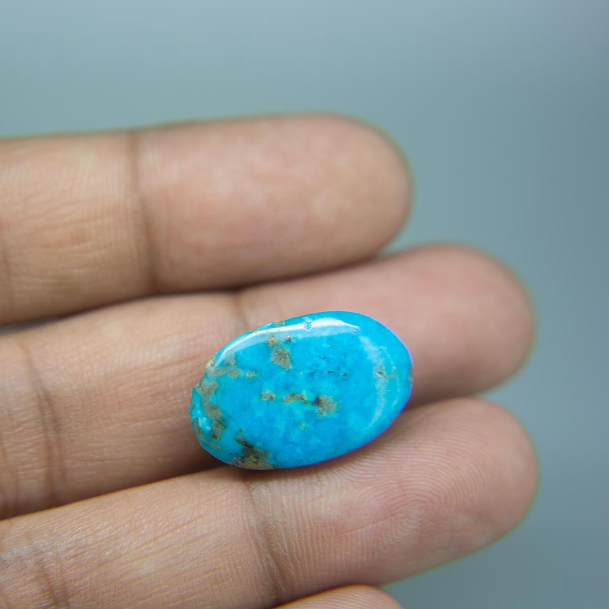 Turquoise (Firoza) - 17.30 Carat