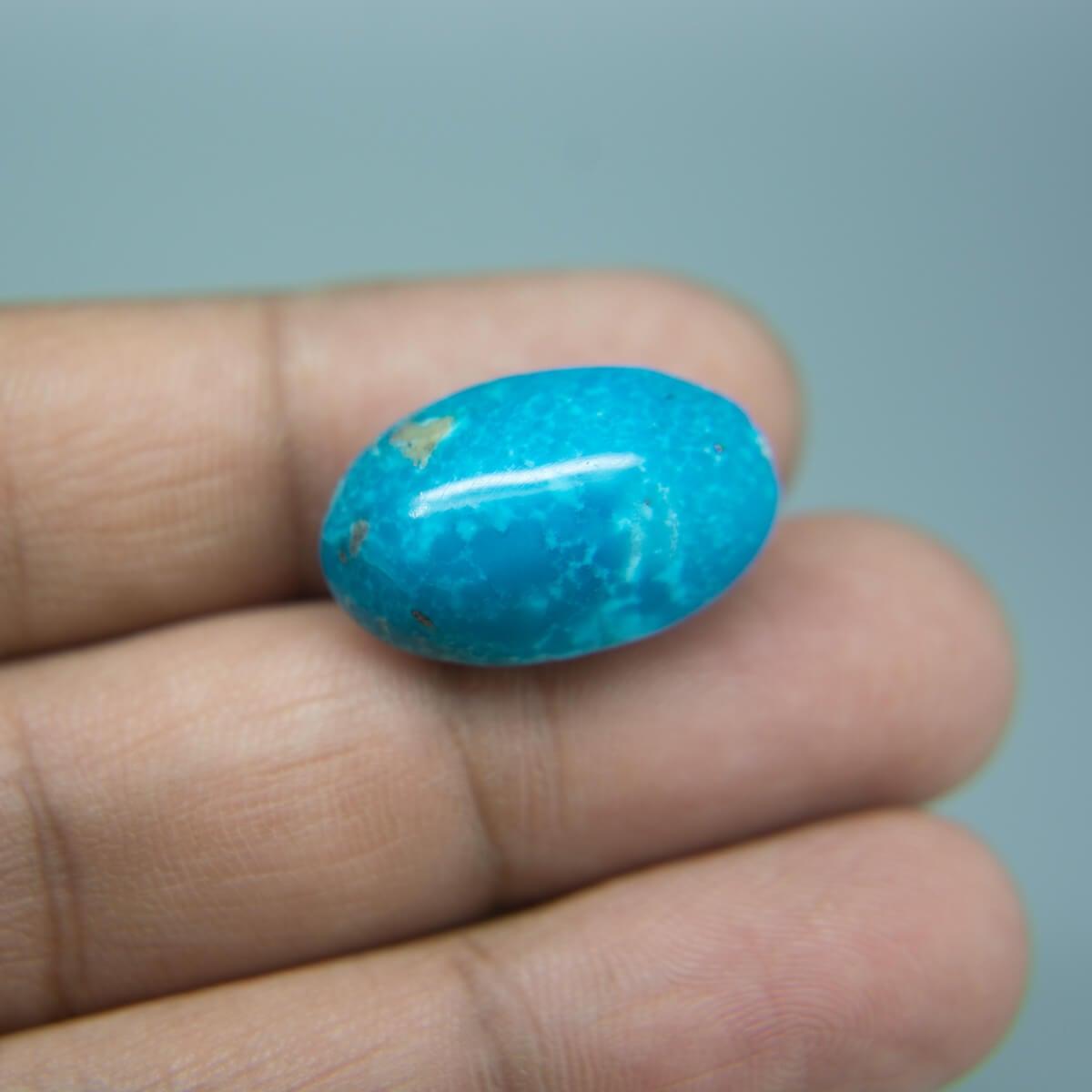 Turquoise (Firoza) - 21.76 Carat