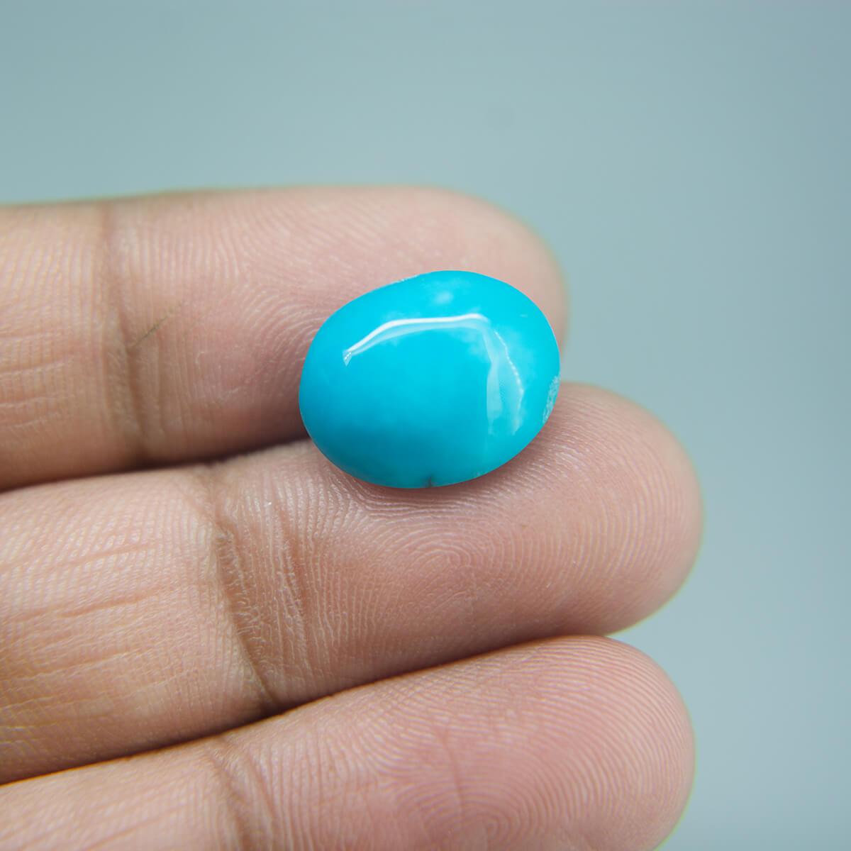 Turquoise (Firoza) - 7.21 Carat
