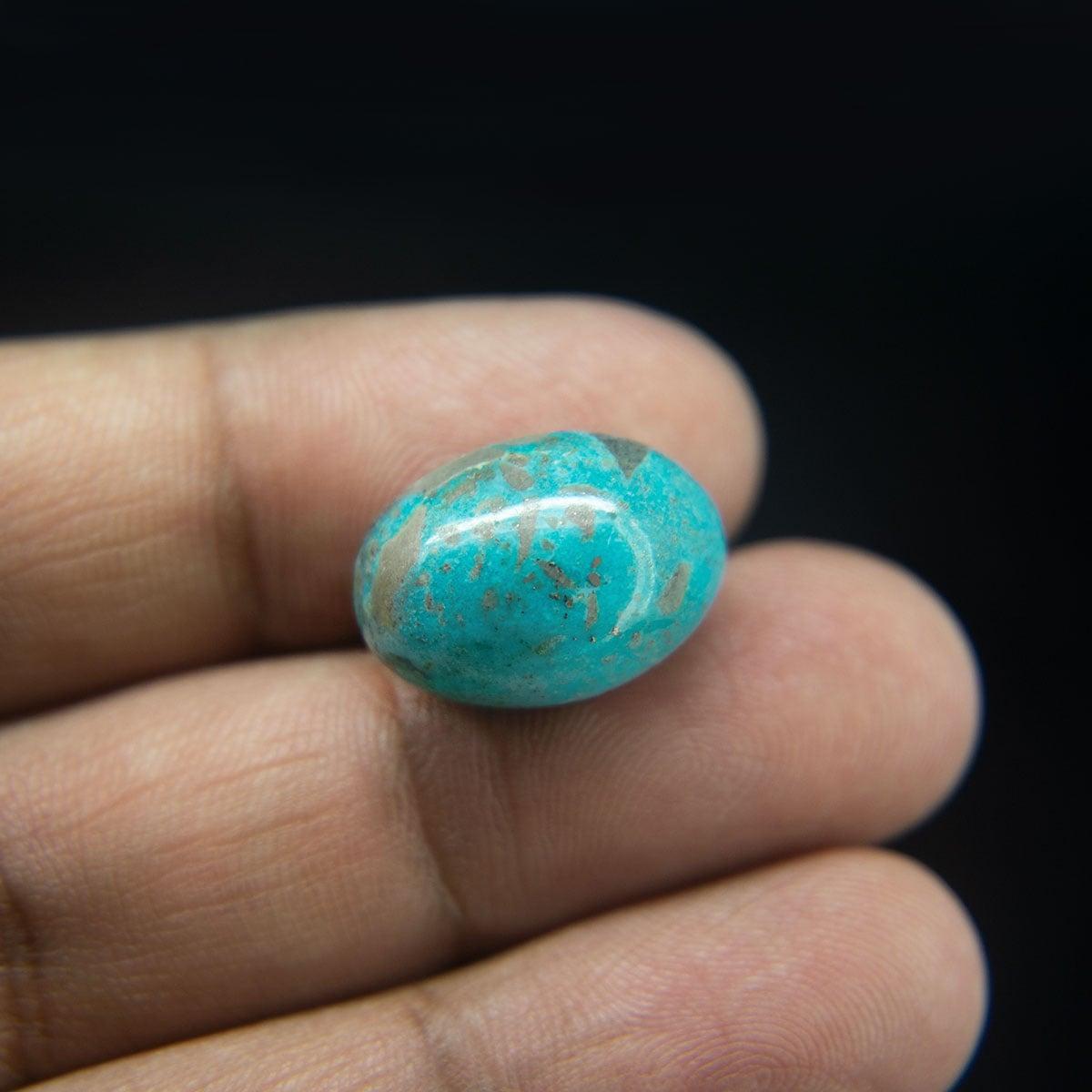 Turquoise (Firoza) - 14.15 Carat
