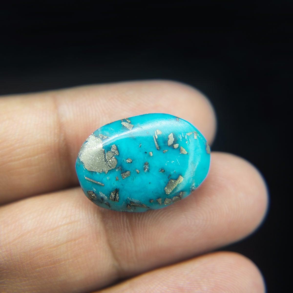 Turquoise (Firoza) - 21.88 Carat