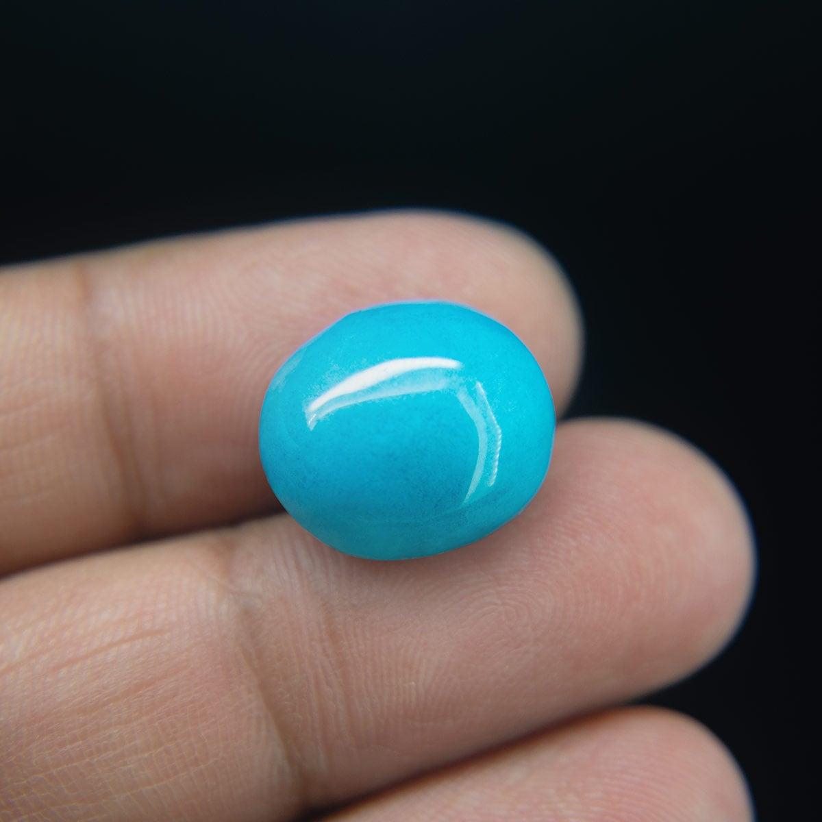 Turquoise (Firoza) - 12.31 Carat