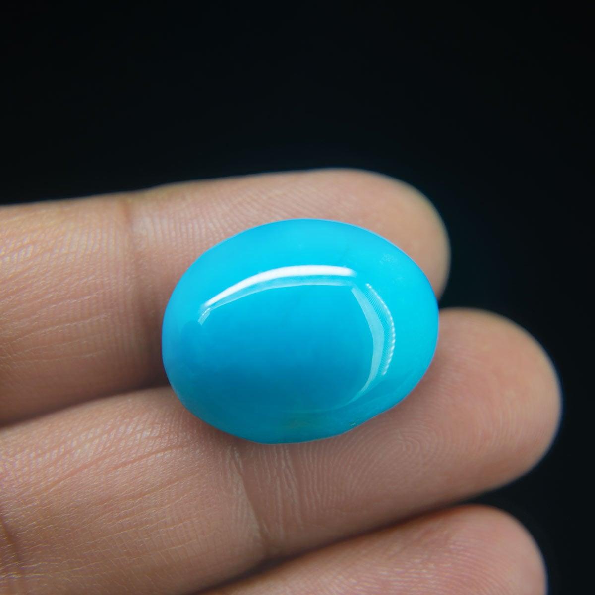Turquoise (Firoza) - 26.87 Carat