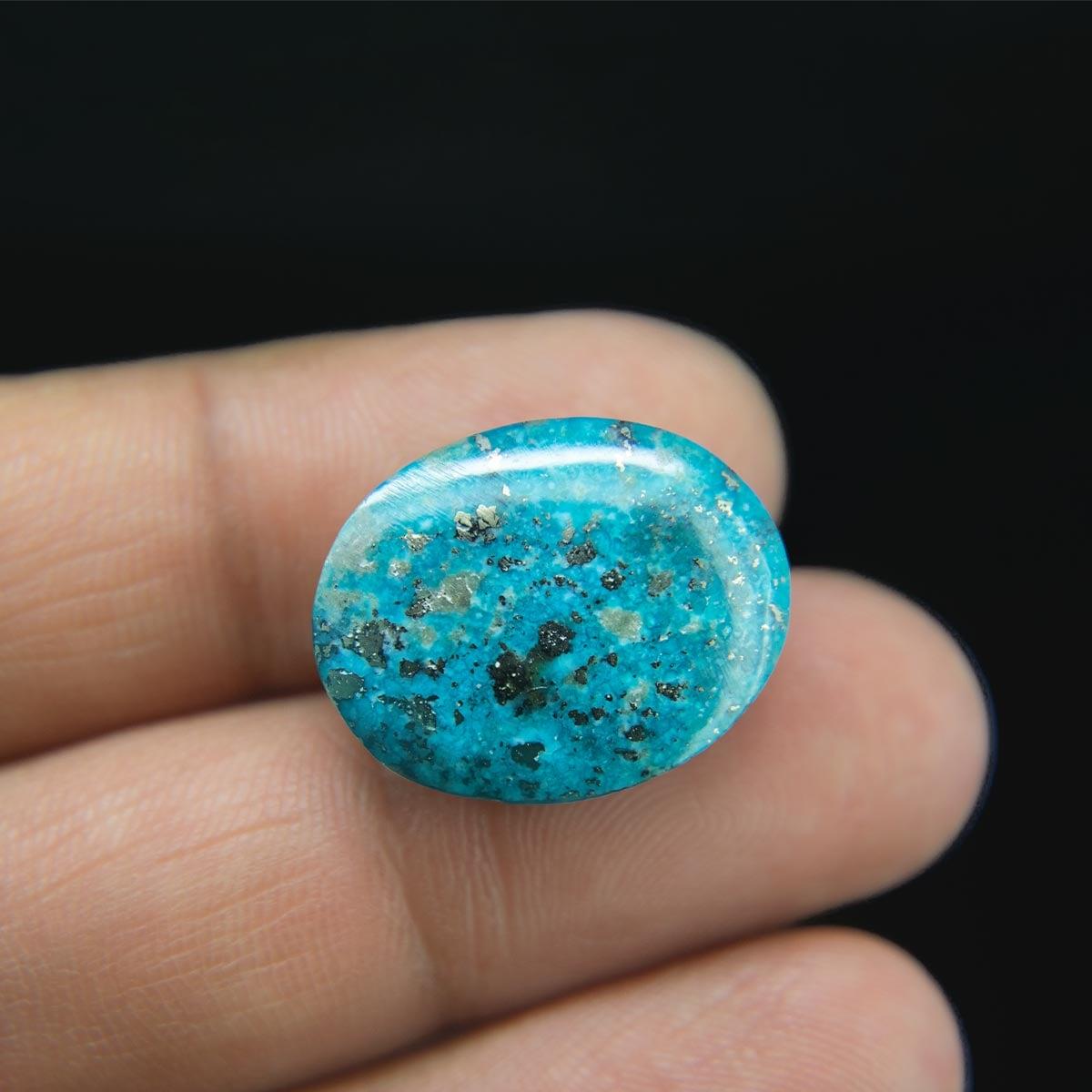 Turquoise (Firoza) - 21.89 Carat