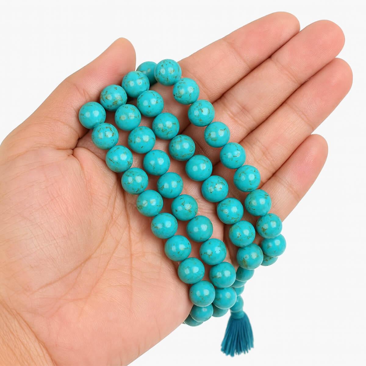 Turquoise Beads Mala