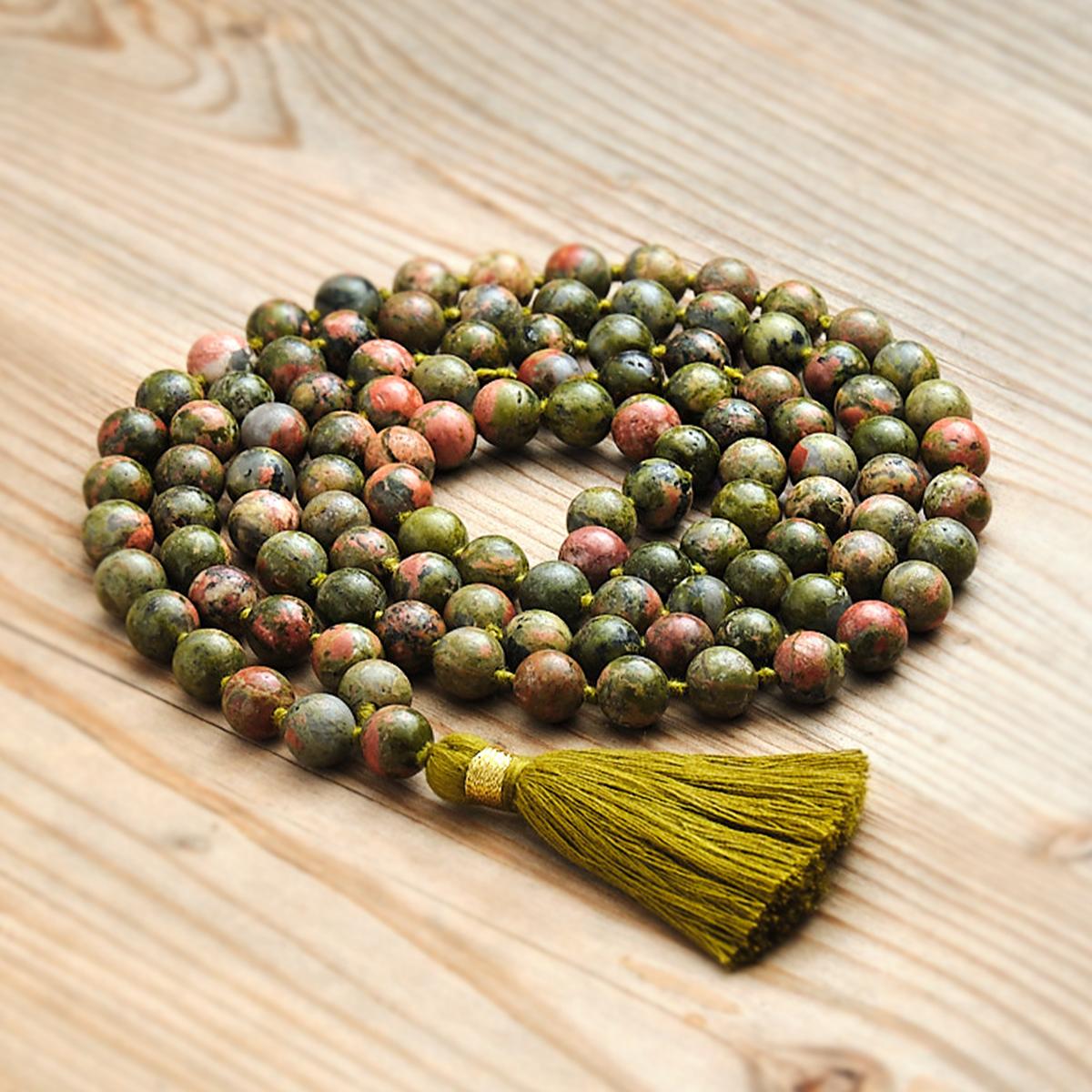 Unakite Beads Tasbih