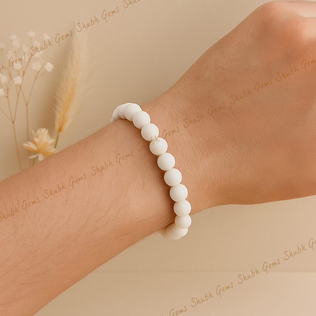 White Coral Bracelet
