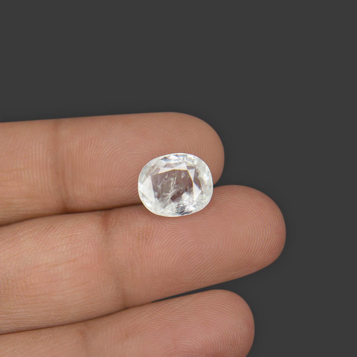 White Sapphire  -  5.76 Carat
