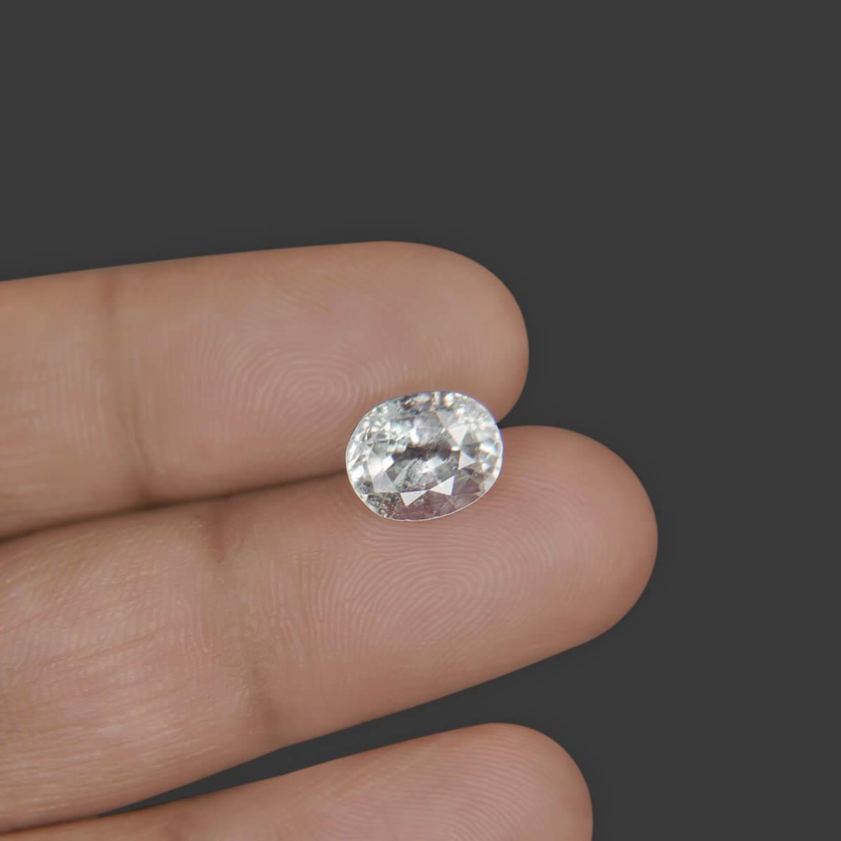 White Sapphire  - 4.07 Carat