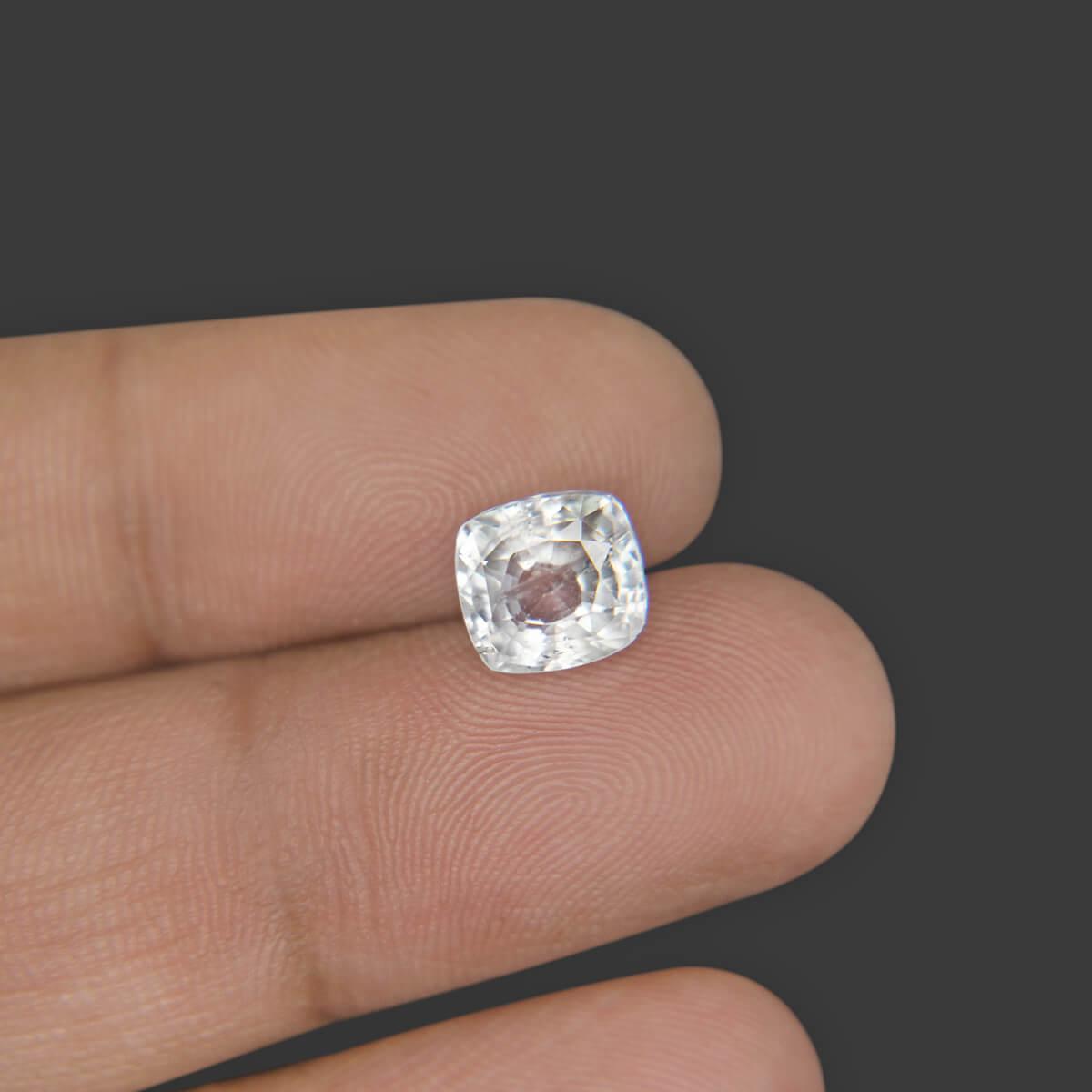 White Sapphire  - 3.69 Carat