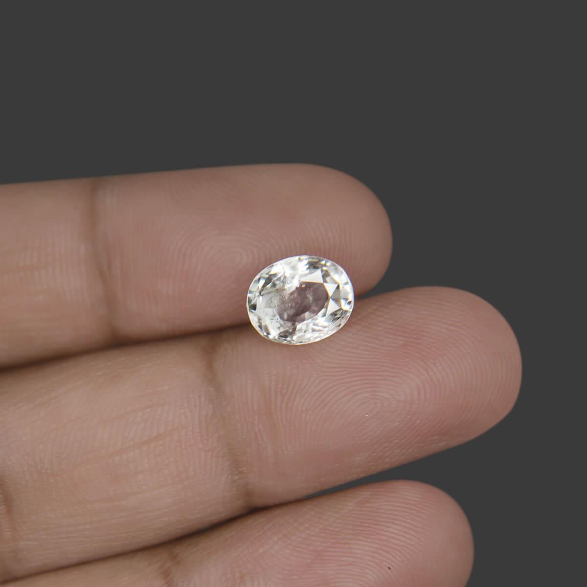 White Sapphire  - 3.81 Carat