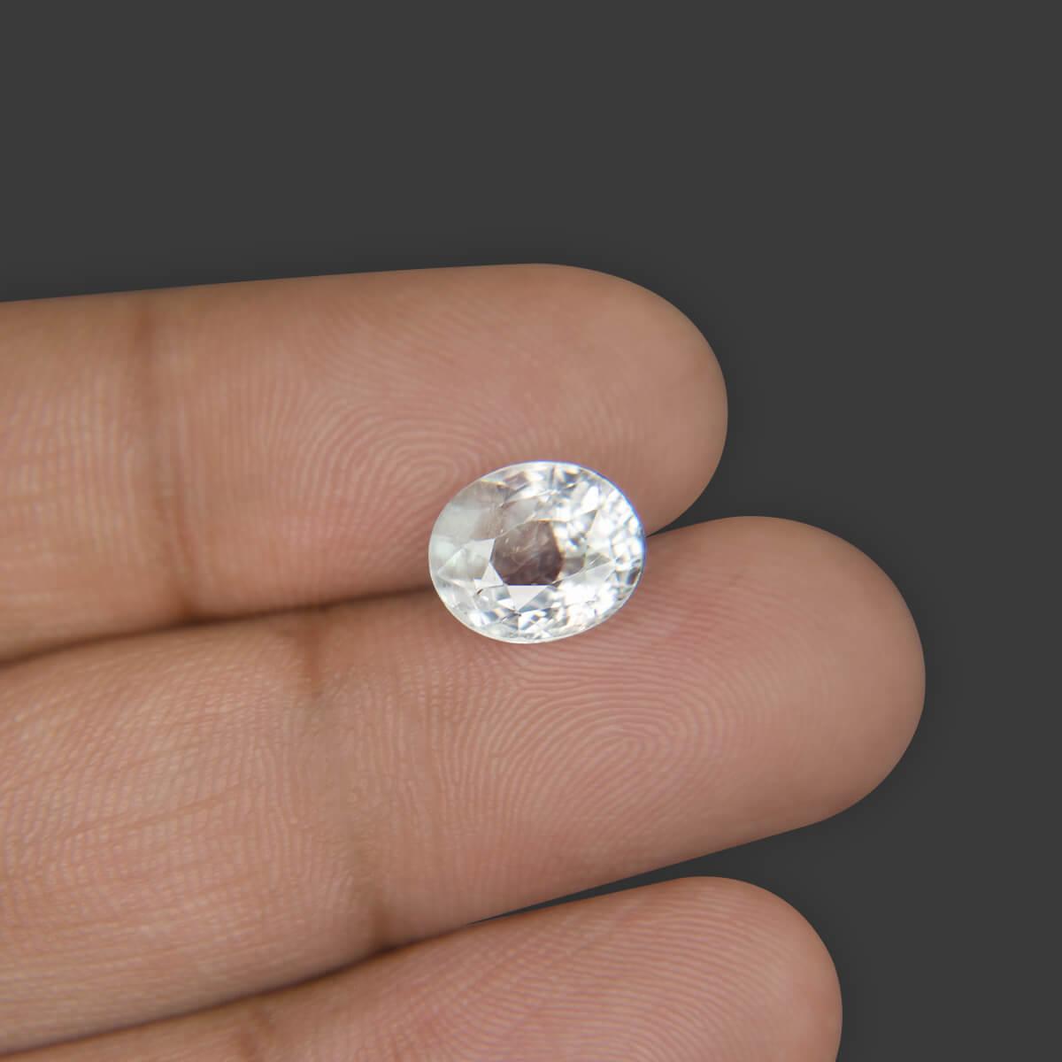 White Sapphire  - 3.74 Carat