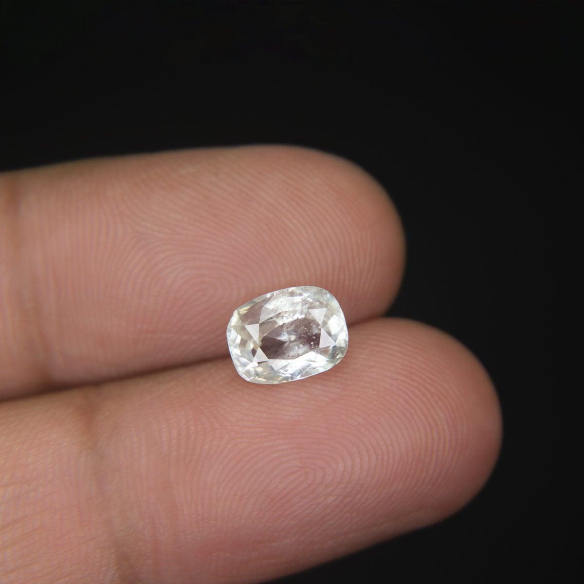 White Sapphire  - 2.22 Carat