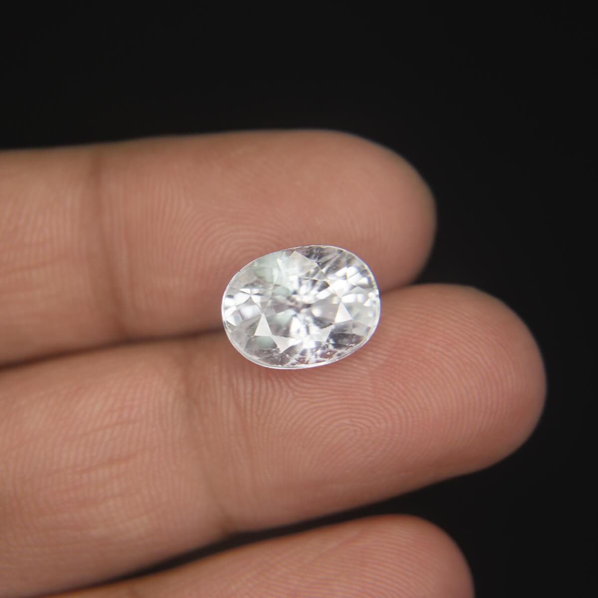 White Zircon  - 9.58 Carat