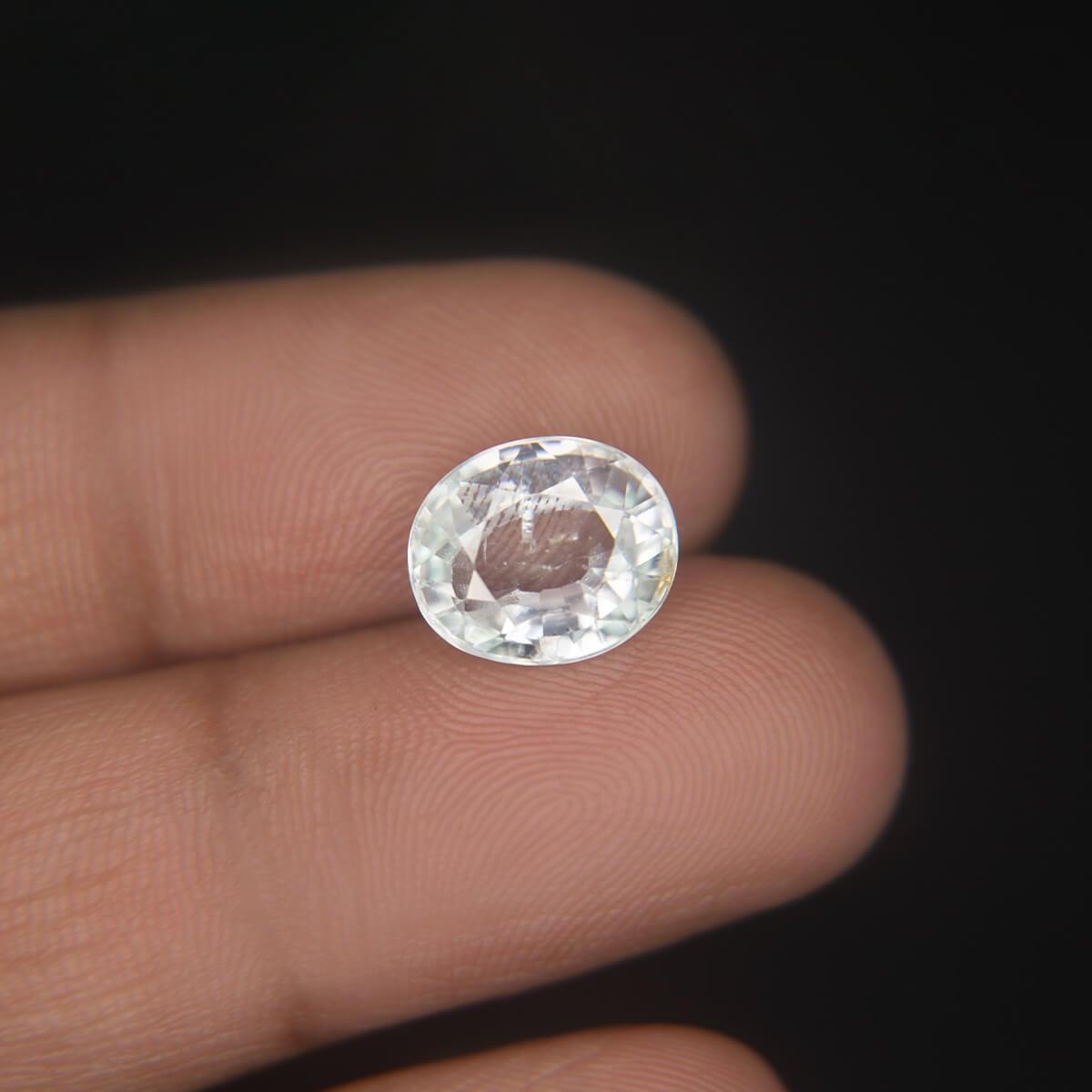 White Zircon  - 6.45 Carat