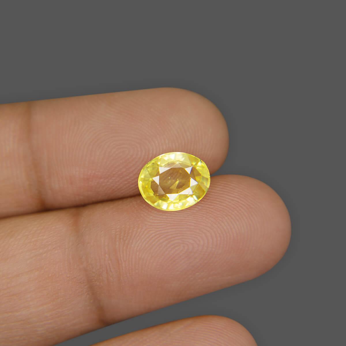 Yellow Sapphire - 3.09 Carat