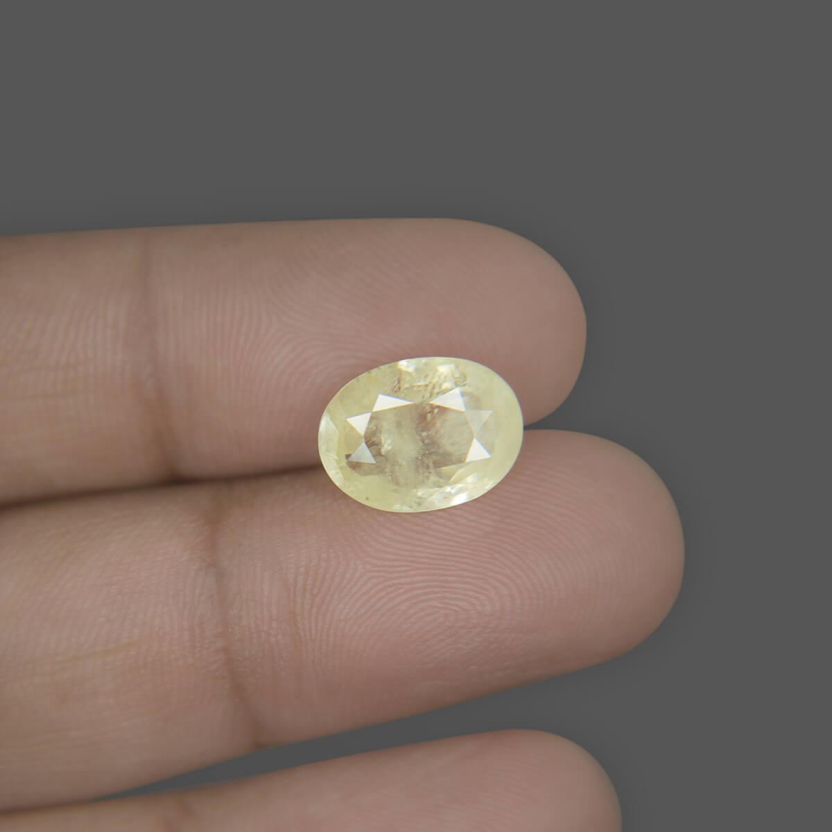 Yellow Sapphire - 6.29 Carat