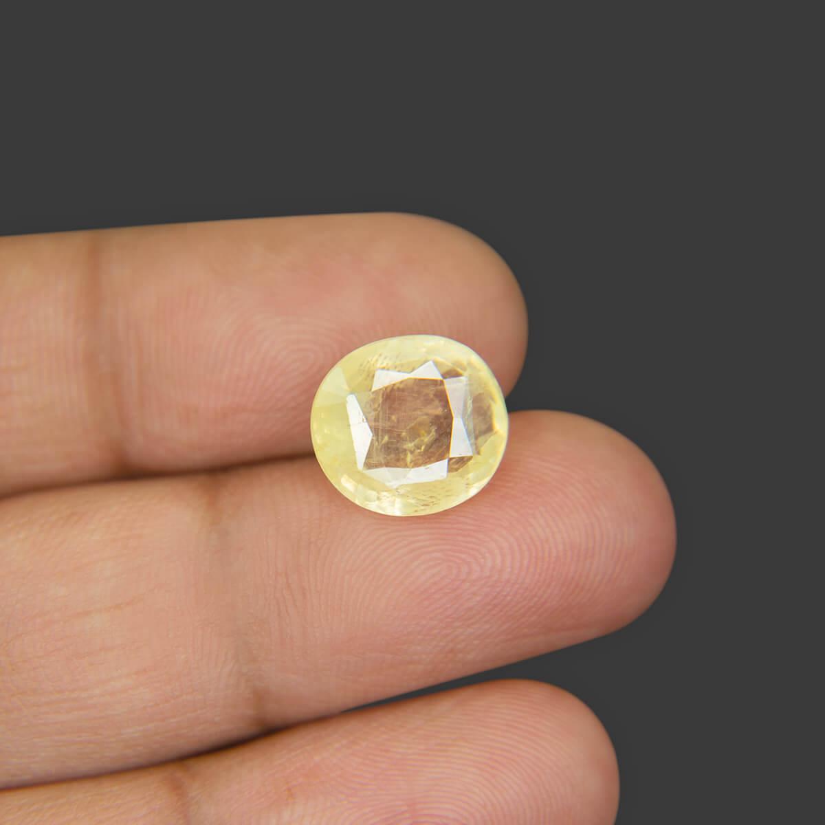 Yellow Sapphire - 8.78 Carat