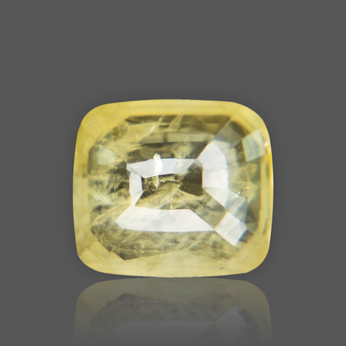 natural yellow yellow sapphire carat price