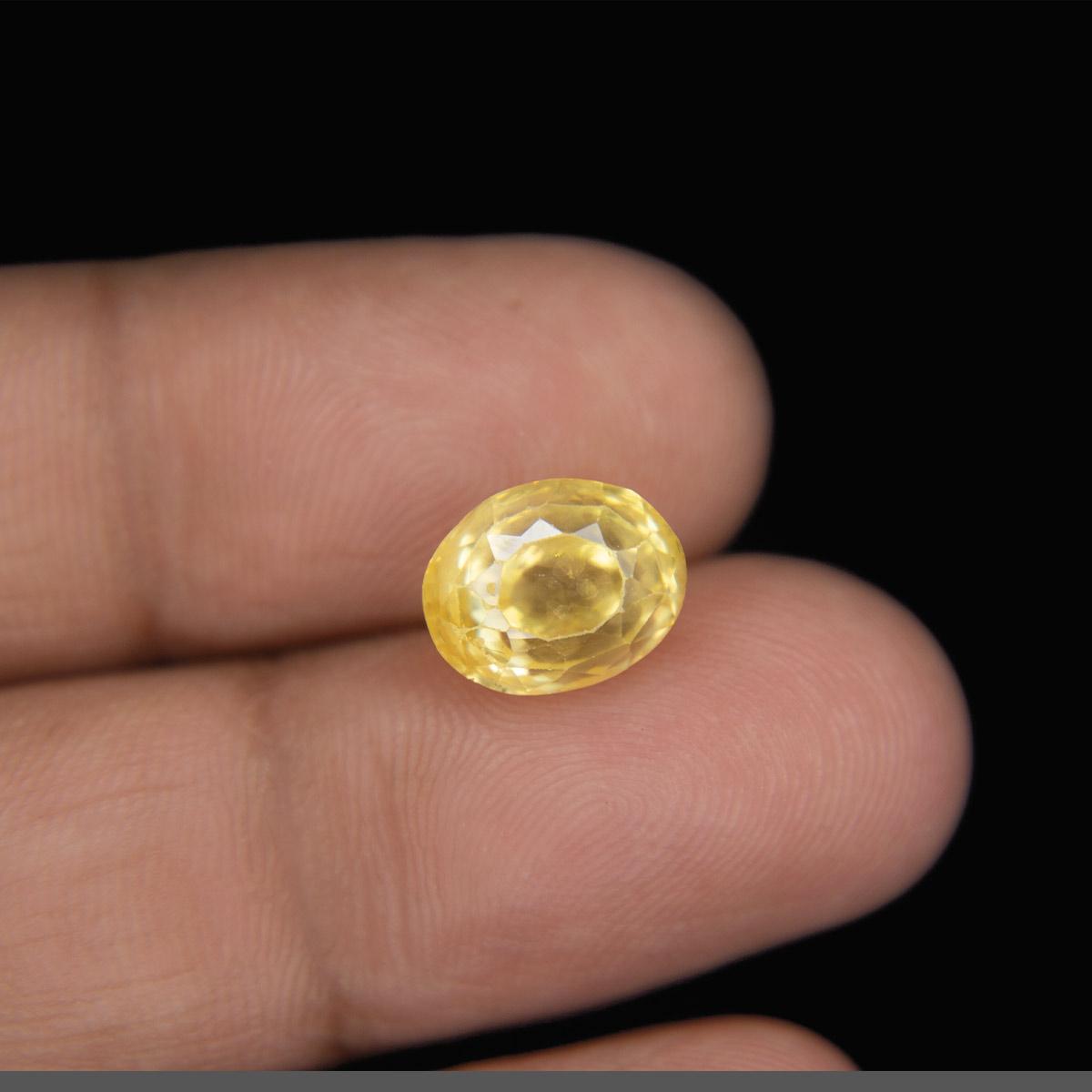 Yellow Sapphire - 6.37 Carat