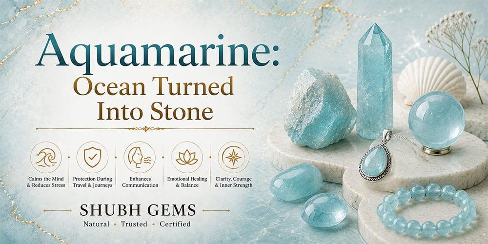 Aquamarine: Ocean Turned Into Stone